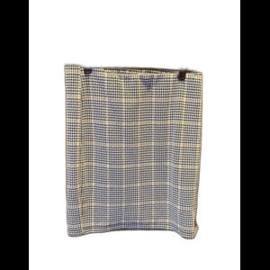 So Womens  Skirt Size Large Houndstooth Stretchy Elastic Waist Plaid Casual Work